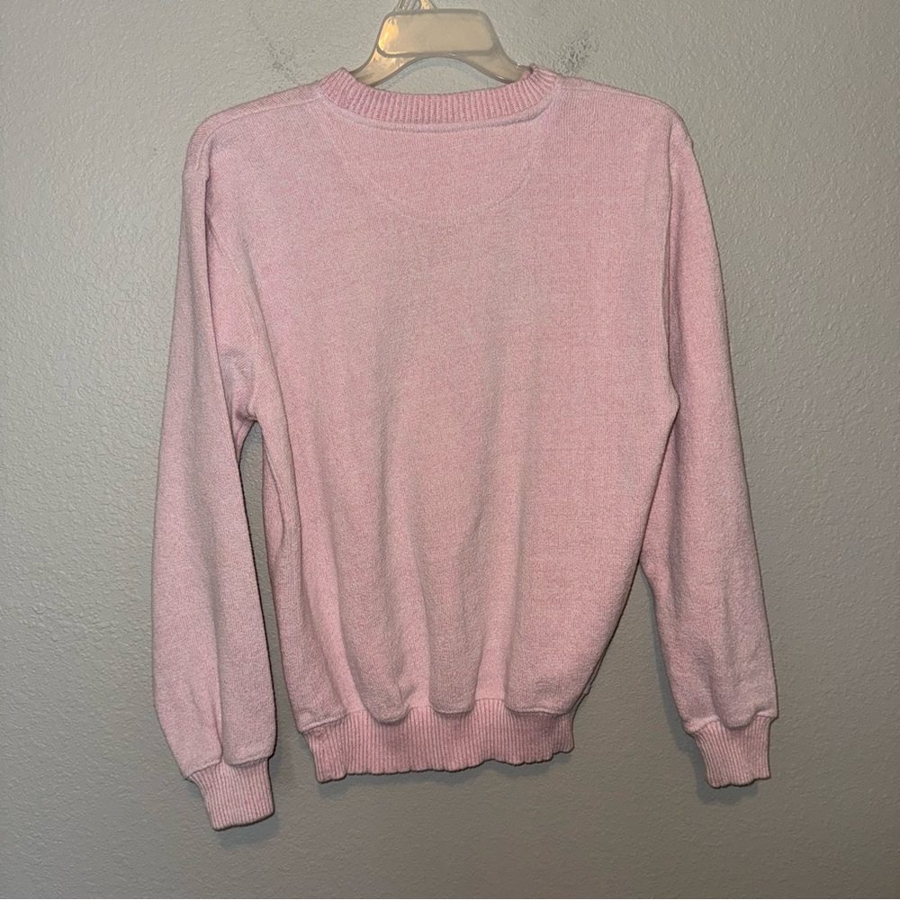 Steamboat Springs Petal Pink Athletic Sweater/ Sweatshirt - Picture 2 of 6